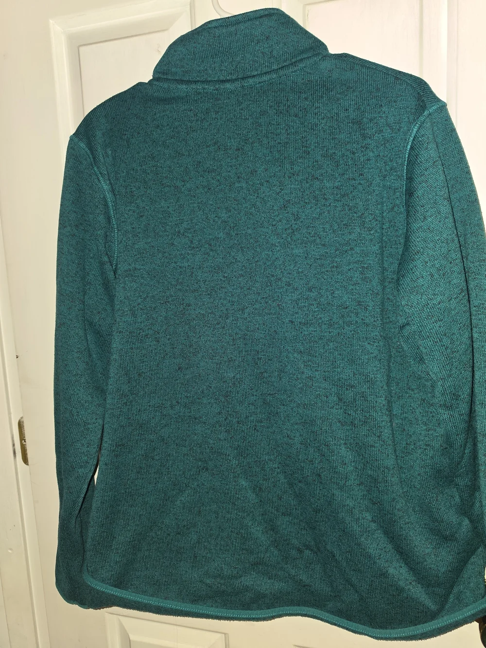 Eddie Bauer Teal Heather Full-Zip Utility Jacket